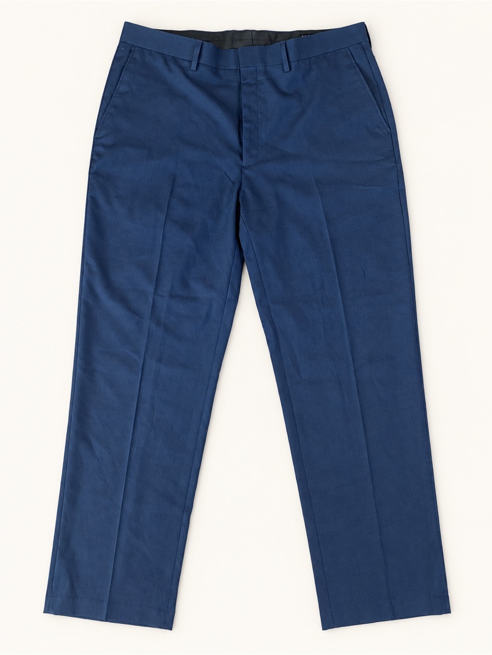 Haggar Men’s 38x30 Blue Tailored Fit Travel Performance Dress Pants